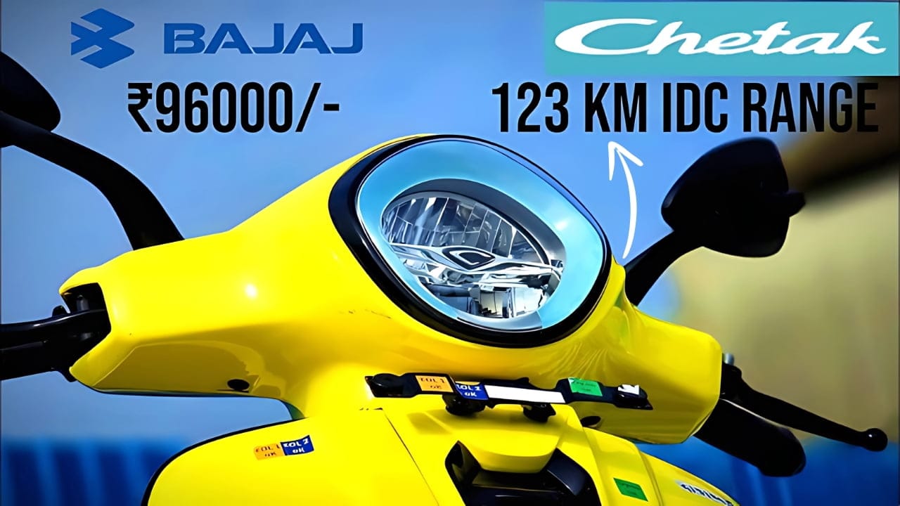 Bajaj Chetak Makes a Powerful Comeback, Priced at Just ₹89,675 – The Ultimate Electric Ride