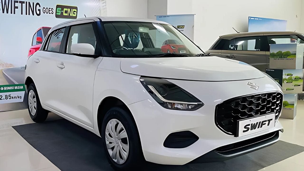 Maruti Swift CNG Launched with 33 kmpl Mileage and Stylish Looks