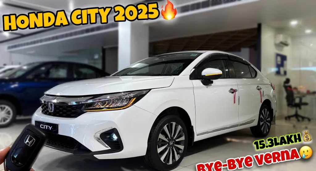 New Honda City 2025: A Perfect Blend of Style, Innovation, and Sustainability