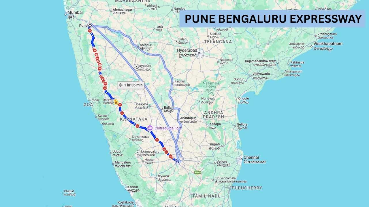 Pune to Bengaluru in Just 6 Hours via ₹50,000 Crore Expressway, Launch Expected by 2028