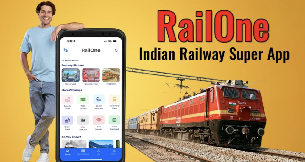 RailOne App by Railways Launched to Simplify Travel in India