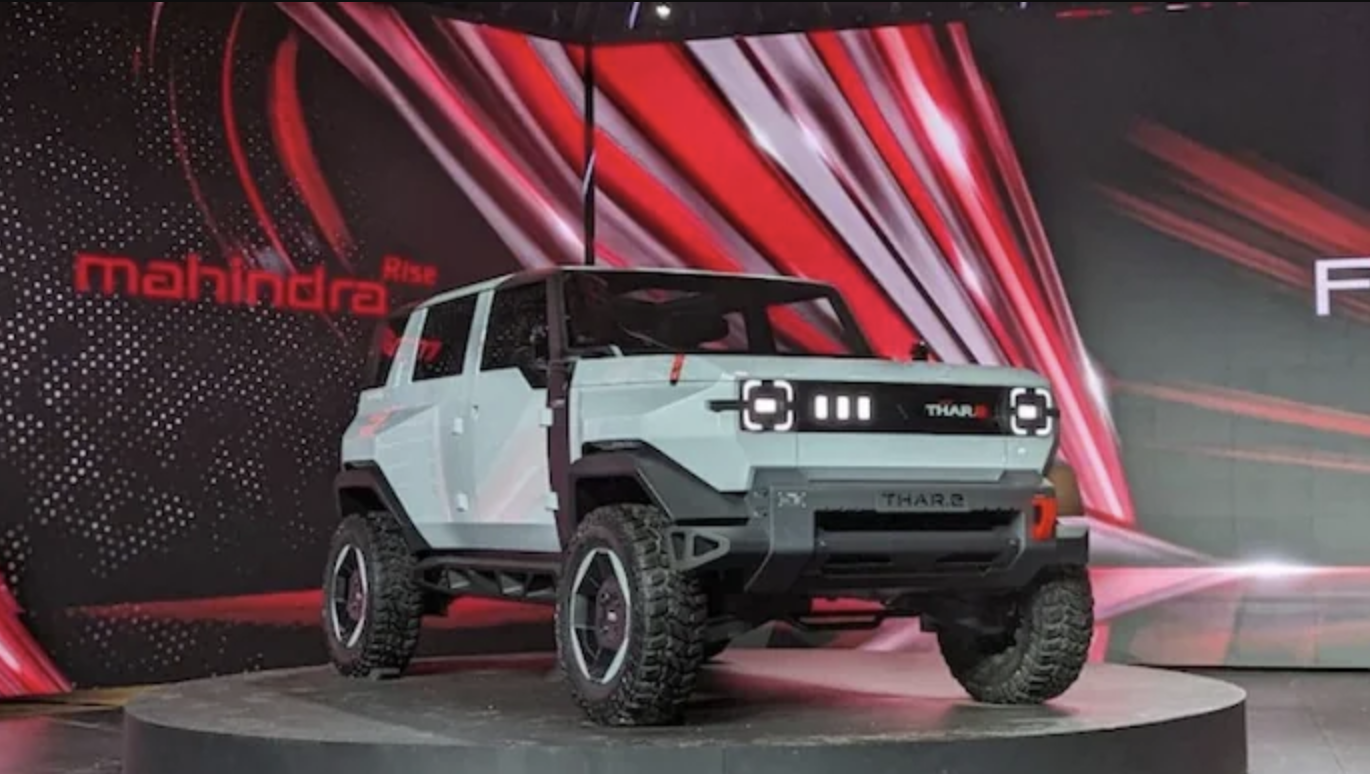 Mahindra Vision.T Concept Teased: Thar EV Evolution?